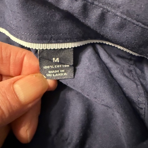 Men’s Hart Schaffner Marx short sleeve button down blue shirt Size medium - Picture 7 of 8